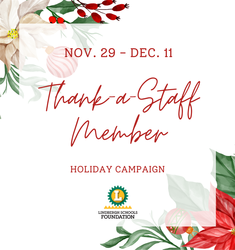 Thank A Staff Member: Holiday Campaign